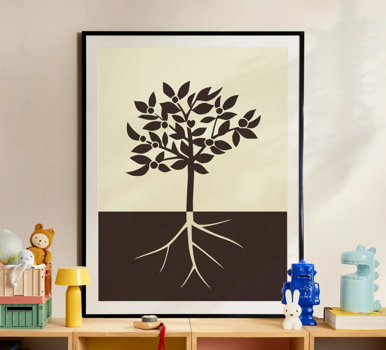 Geworteld poster van Little Dean