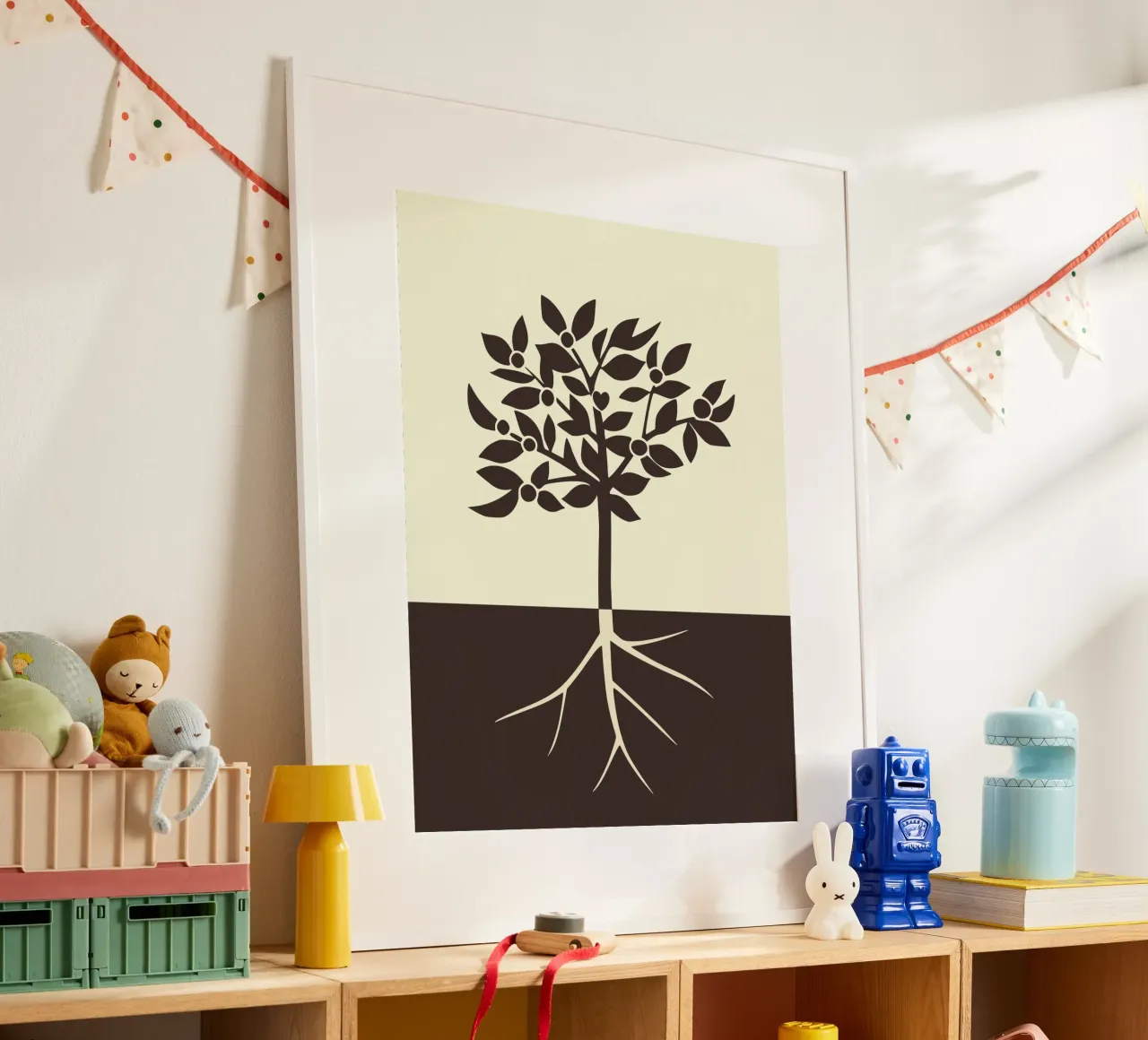 Geworteld poster van Little Dean