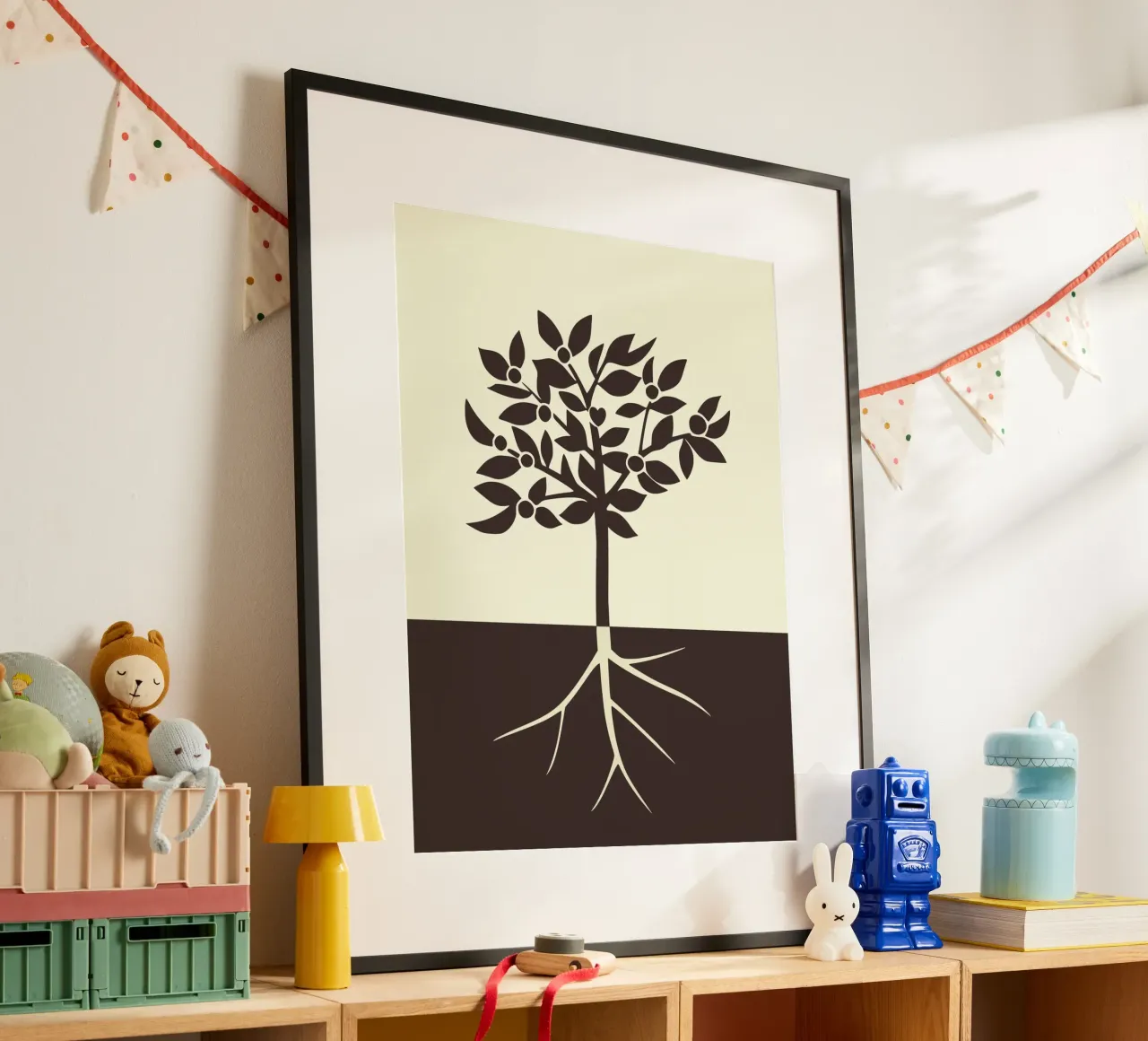 Geworteld poster van Little Dean