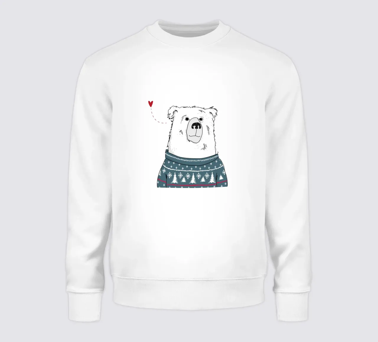 Winter Bear felpa da Christina Heitmann