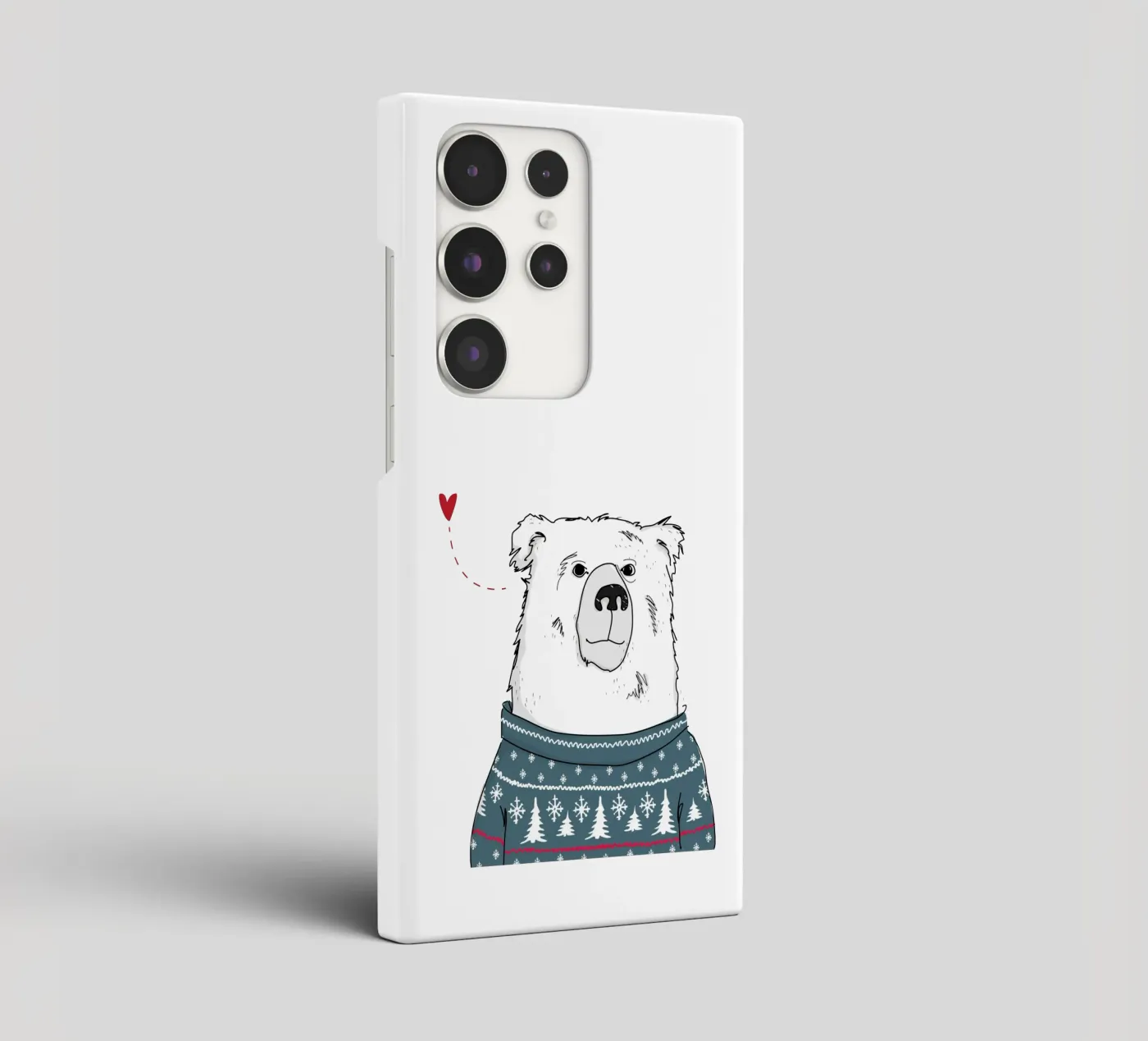 Winter Bear cover samsung da Christina Heitmann