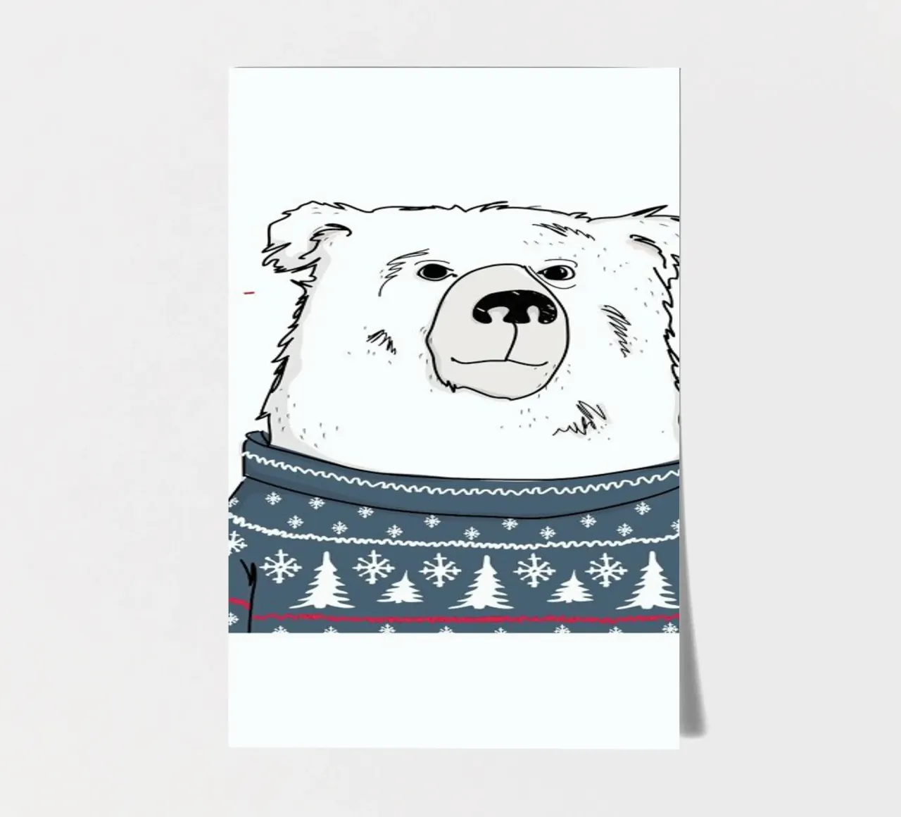 Winter Bear sticker sheet by Christina Heitmann