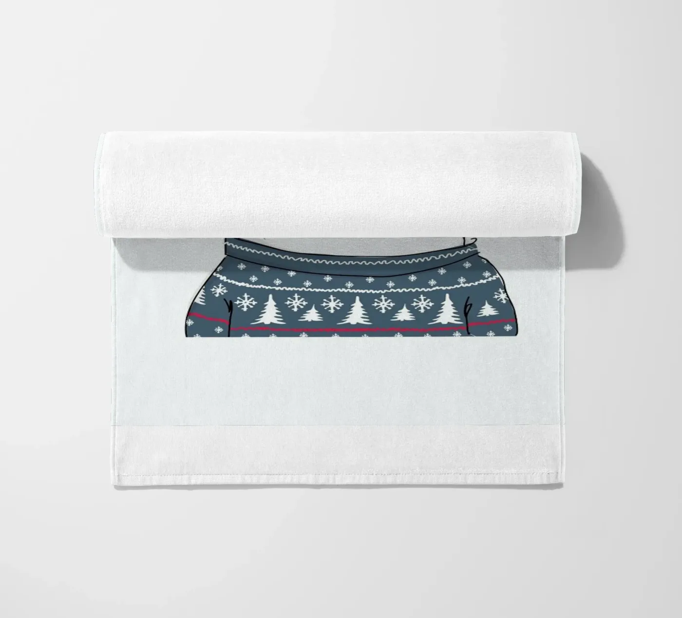 Winter Bear strandhanddoek van Christina Heitmann