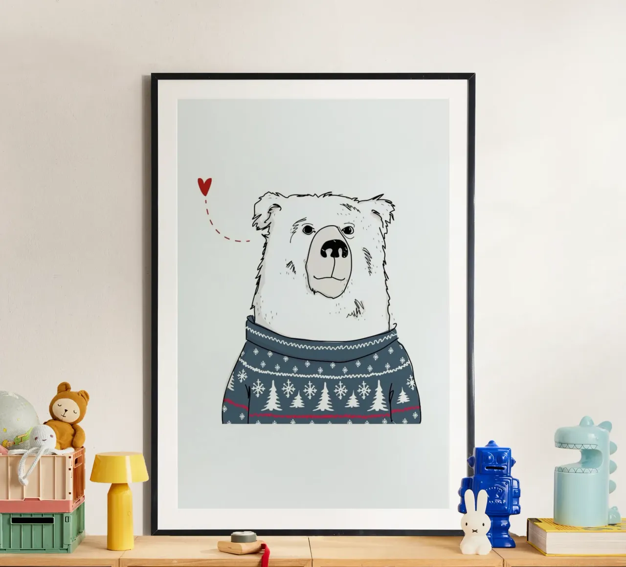 Winter Bear poster da Christina Heitmann