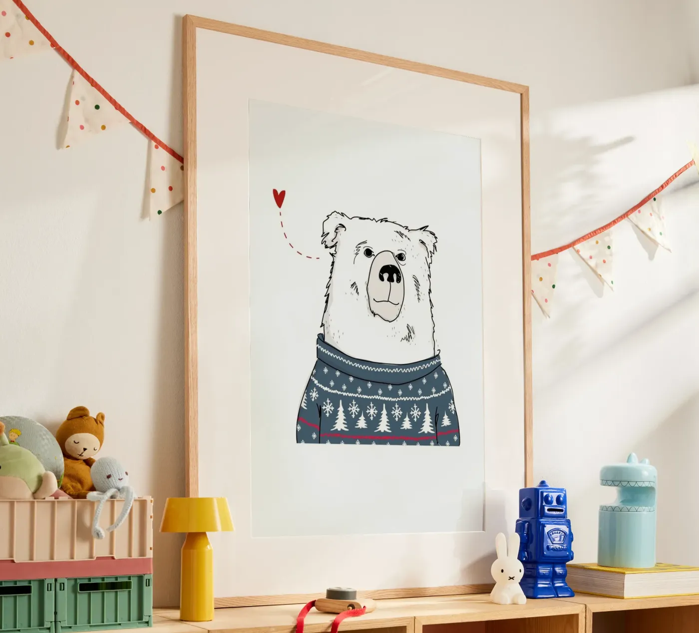 Winter Bear poster da Christina Heitmann