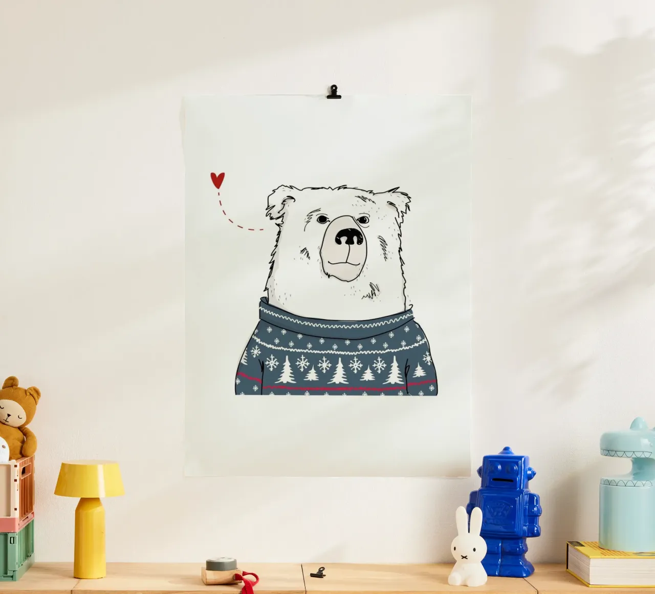 Winter Bear poster da Christina Heitmann