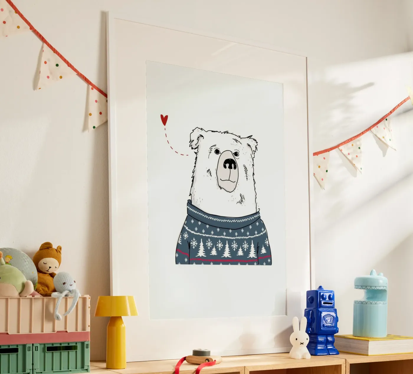 Winter Bear poster de Christina Heitmann