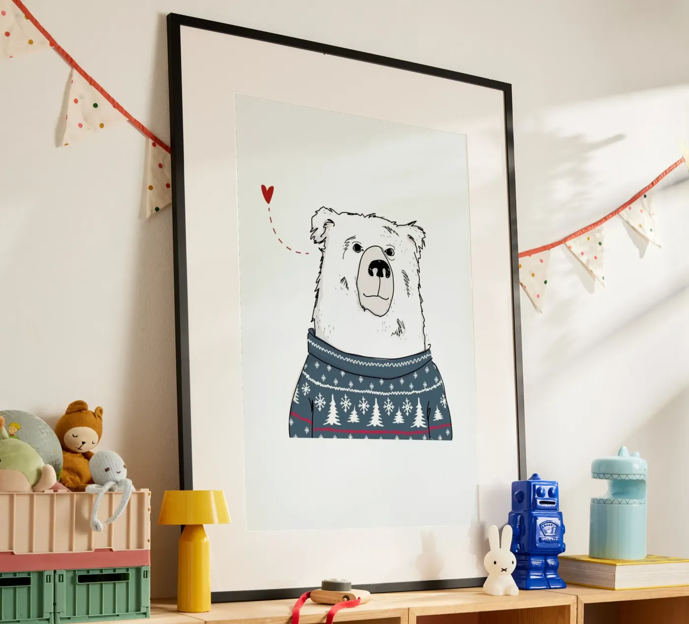 Winter Bear poster da Christina Heitmann