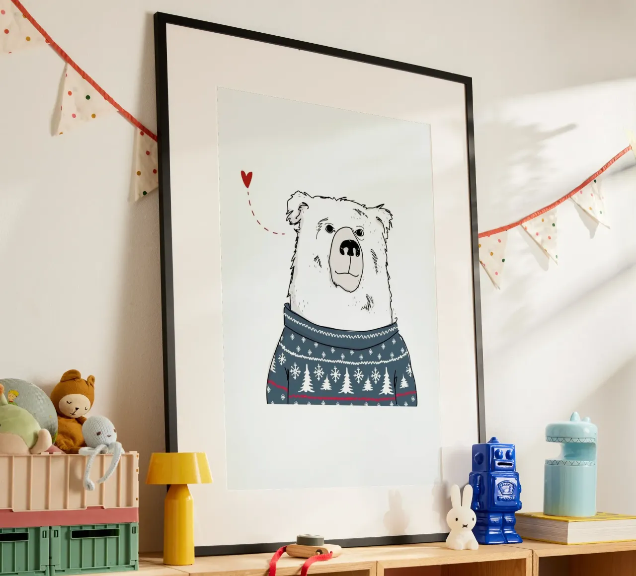 Winter Bear poster da Christina Heitmann