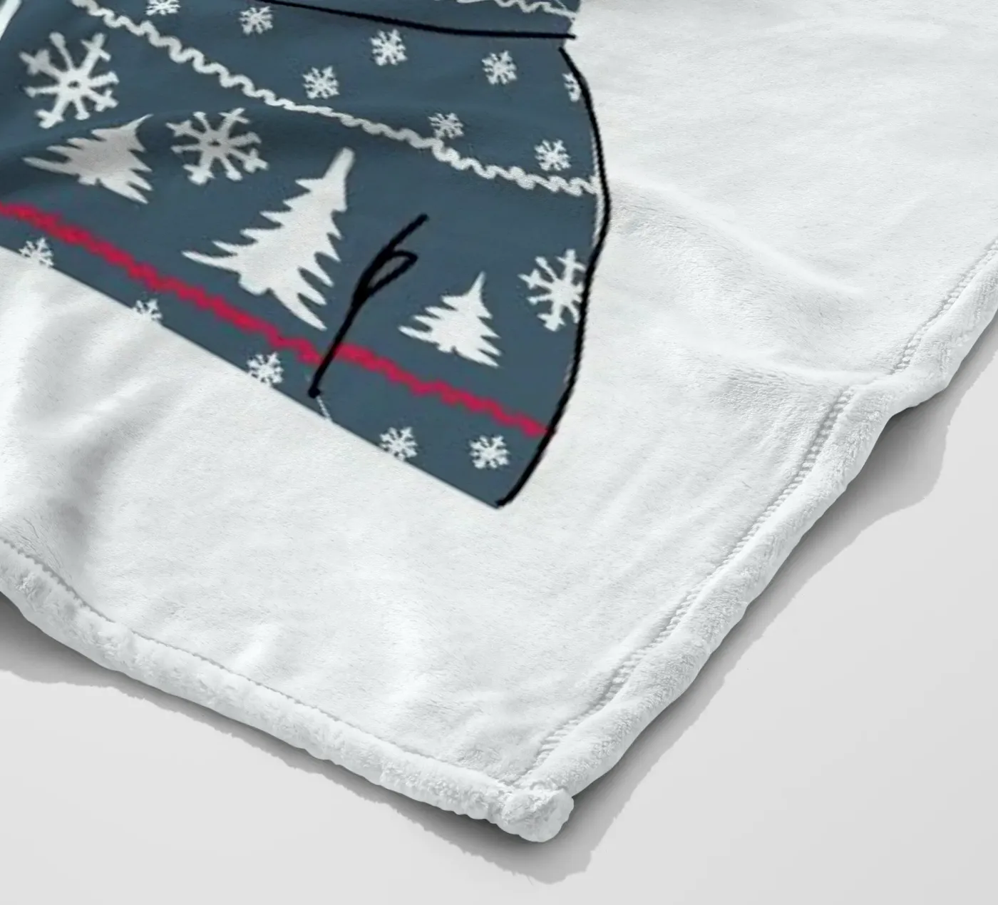 Winter Bear coperta in pile da Christina Heitmann