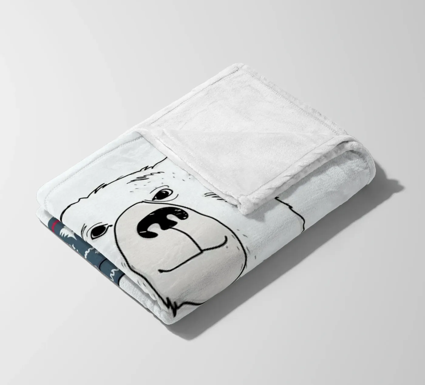 Winter Bear coperta in pile da Christina Heitmann