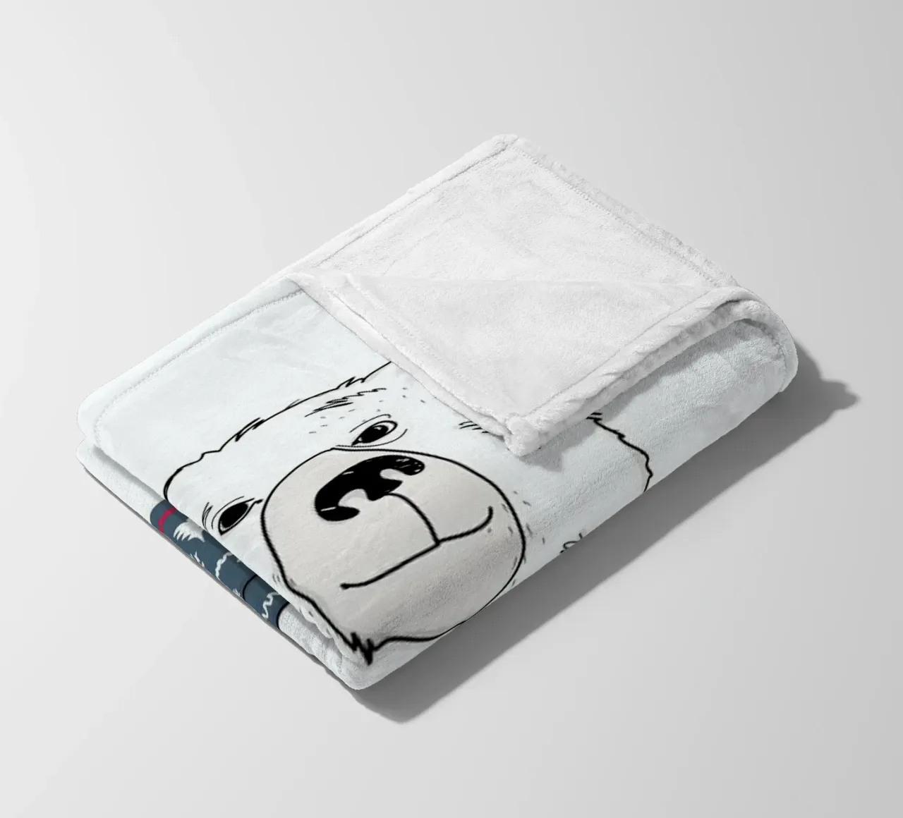 Winter Bear Fleecedecke von Christina Heitmann