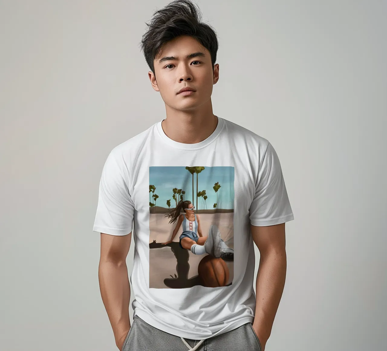 West Coast Vibes t-shirt da cityart