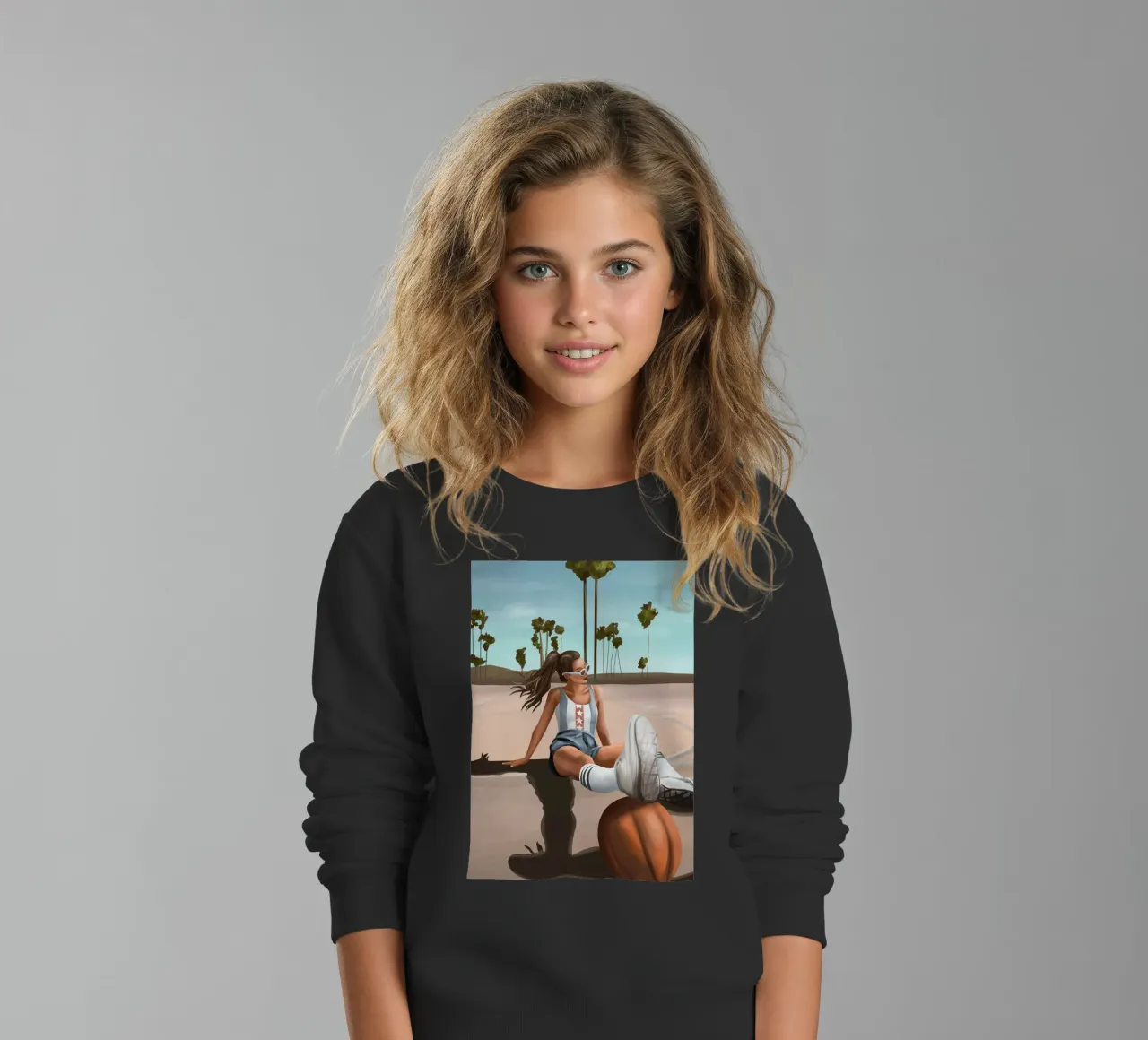 West Coast Vibes felpa bambino da cityart