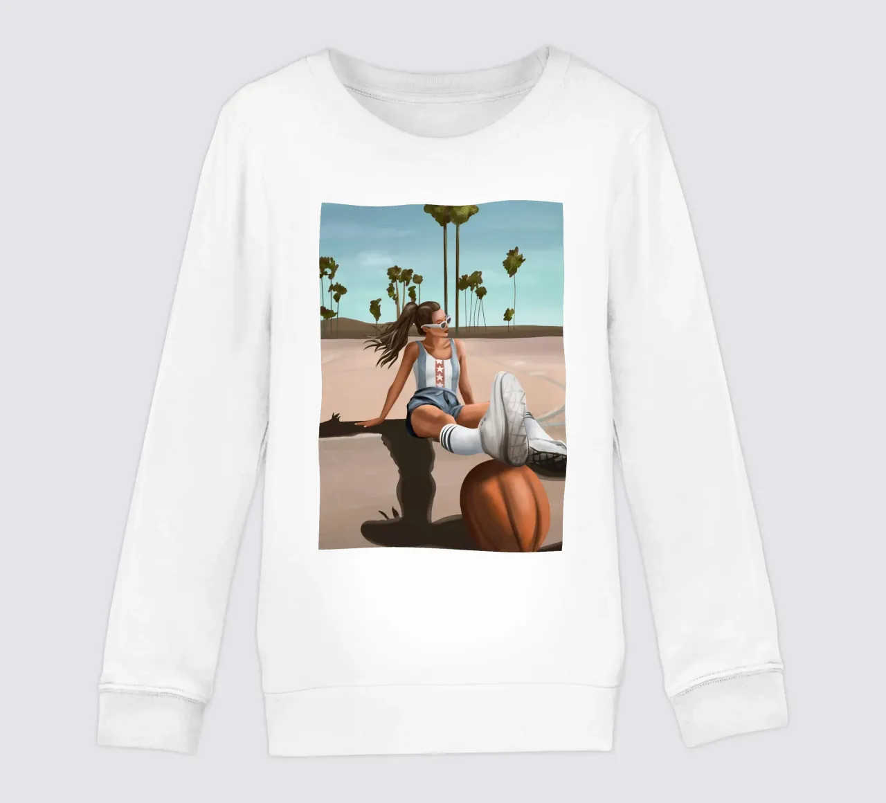 West Coast Vibes felpa bambino da cityart