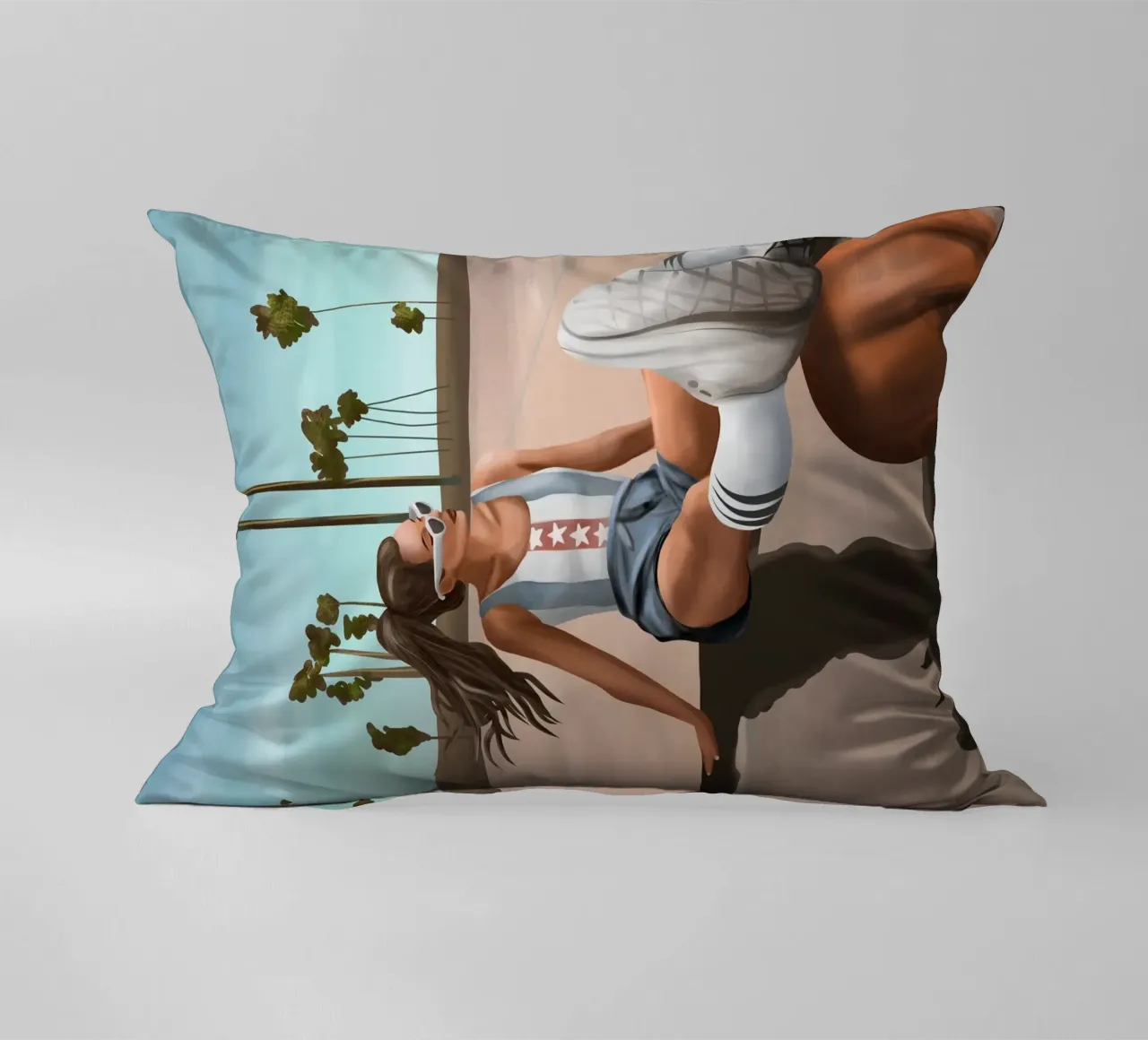 West Coast Vibes cuscino da cityart