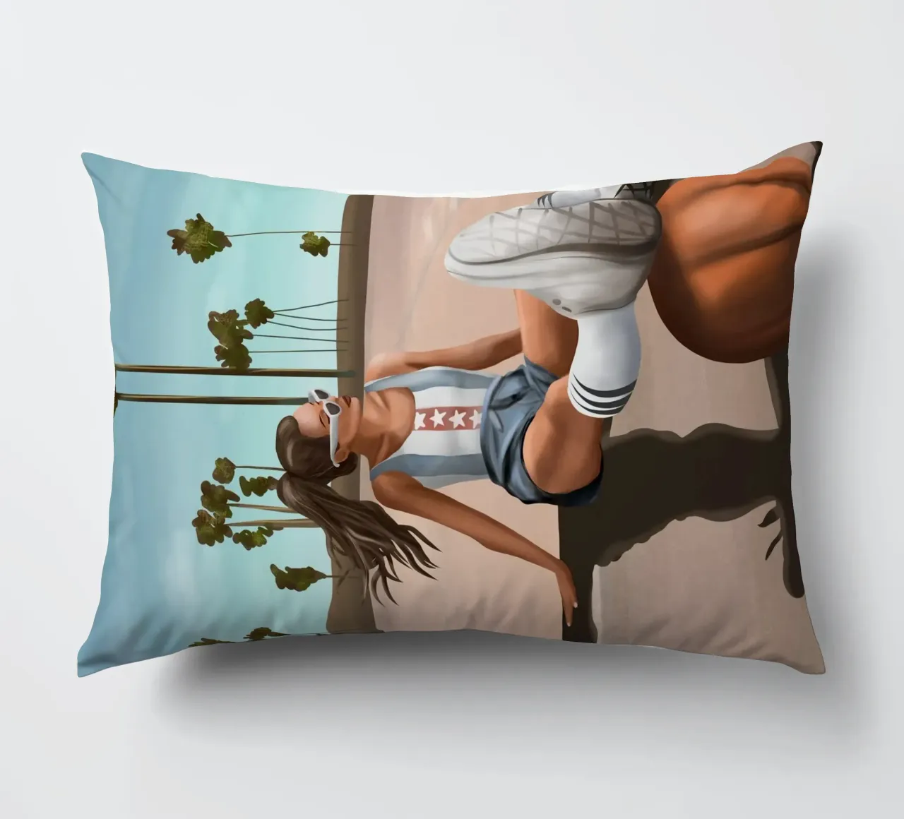 West Coast Vibes cuscino da cityart