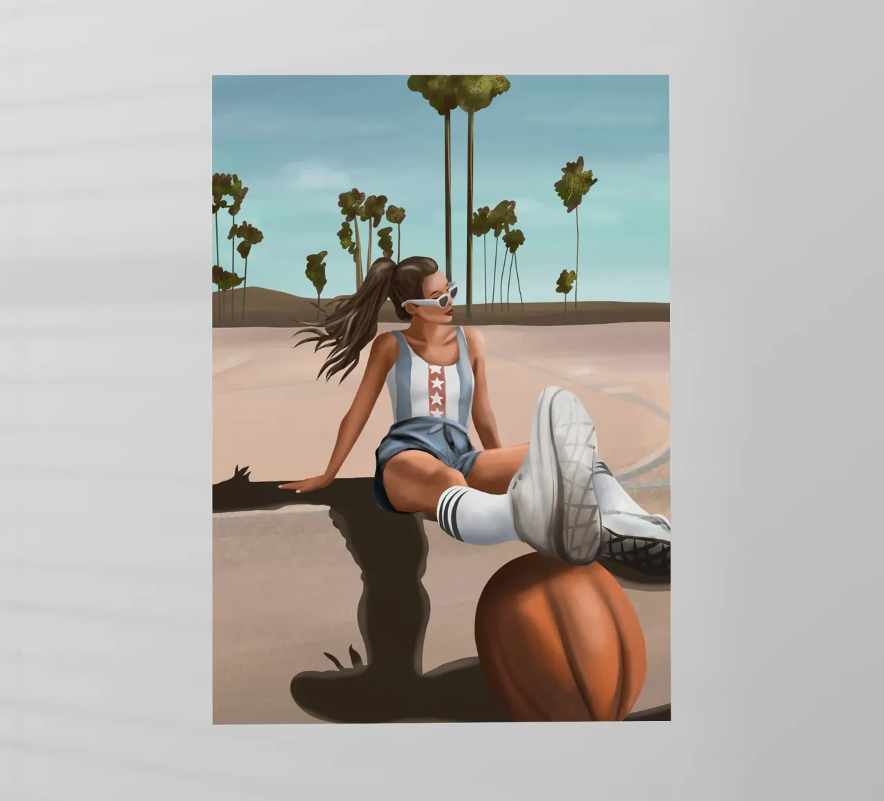 West Coast Vibes pellicola backlit da cityart