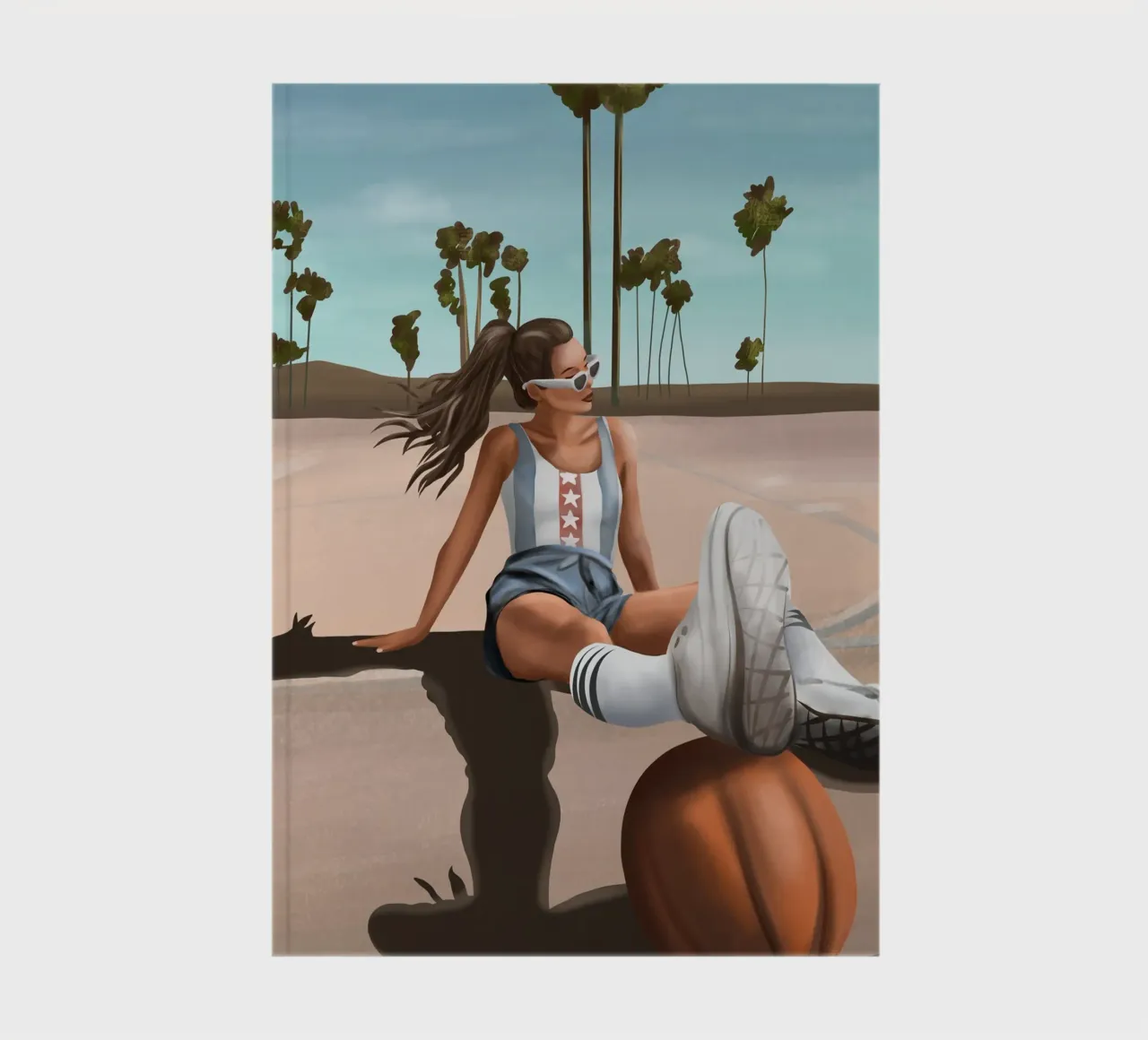 West Coast Vibes notebook by cityart