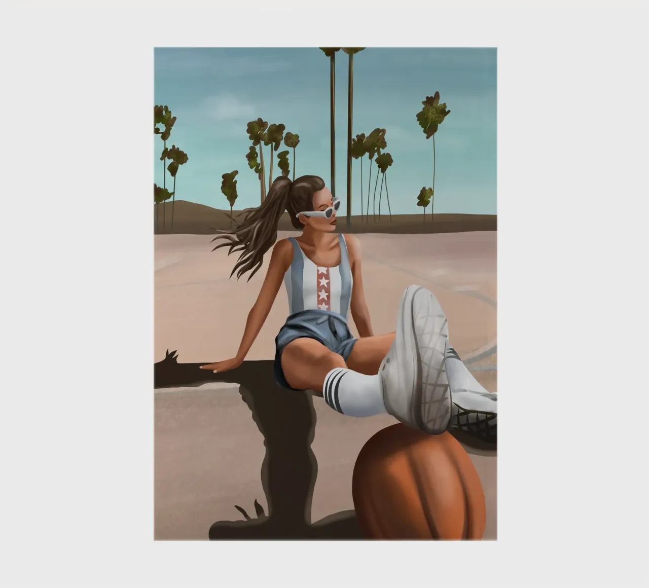 West Coast Vibes notebook by cityart