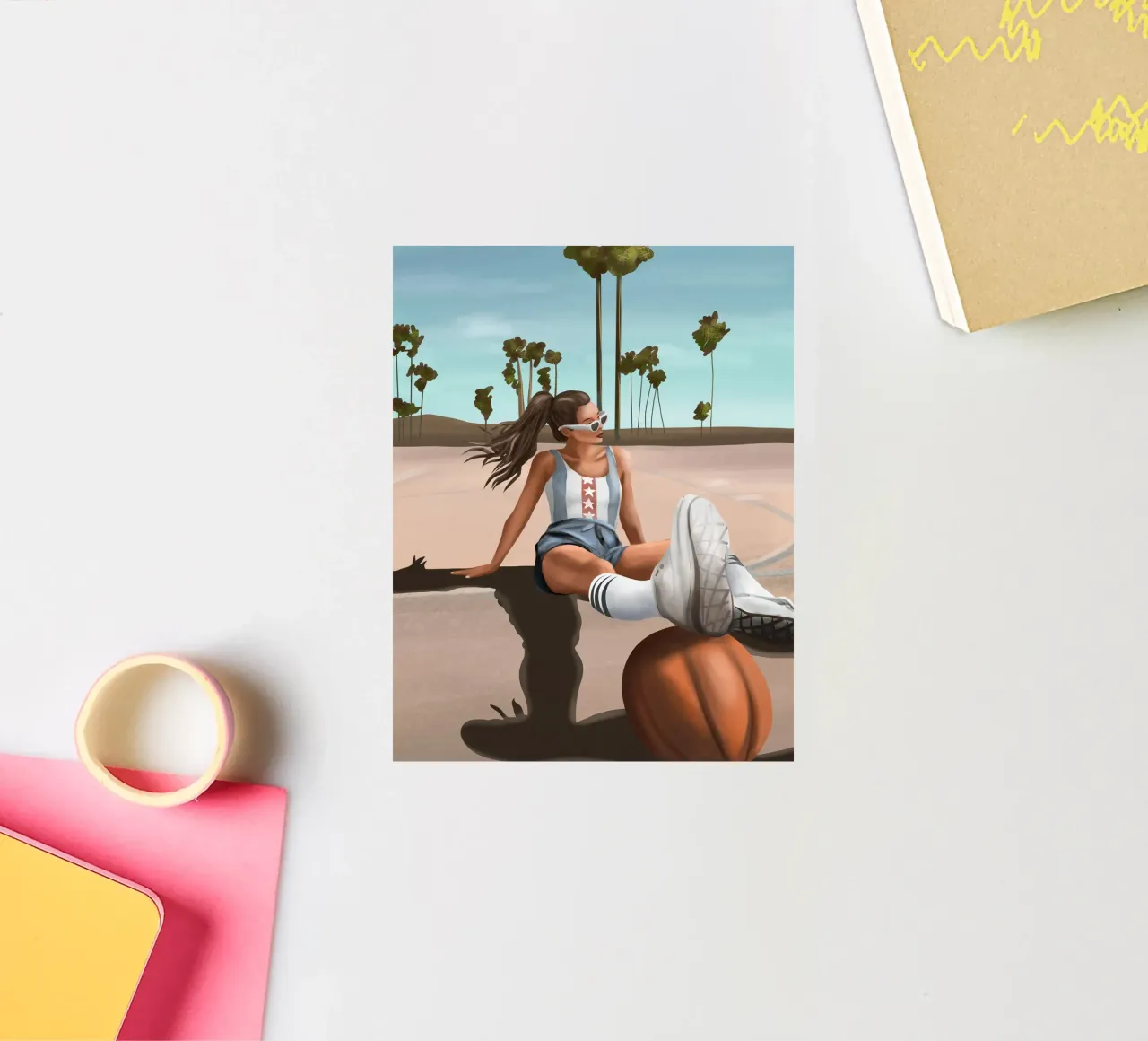 West Coast Vibes adesivo da cityart