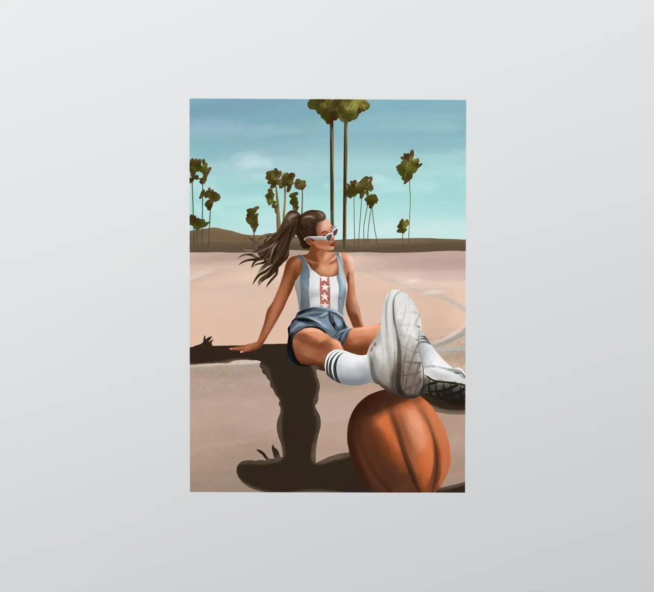 West Coast Vibes adesivo da cityart
