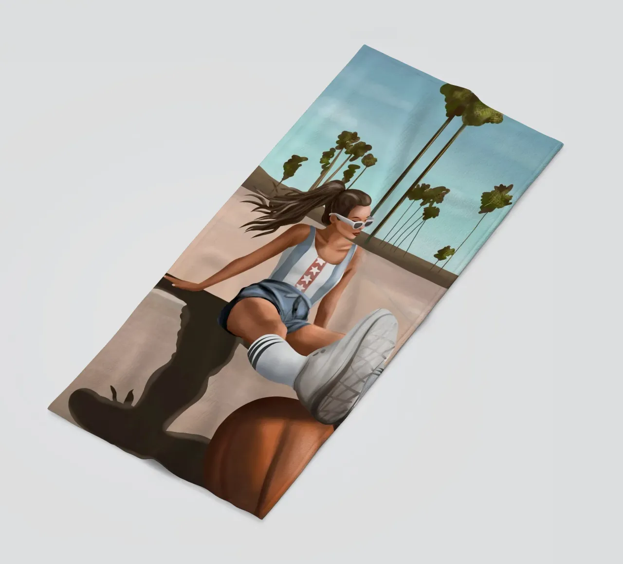 West Coast Vibes telo mare da cityart