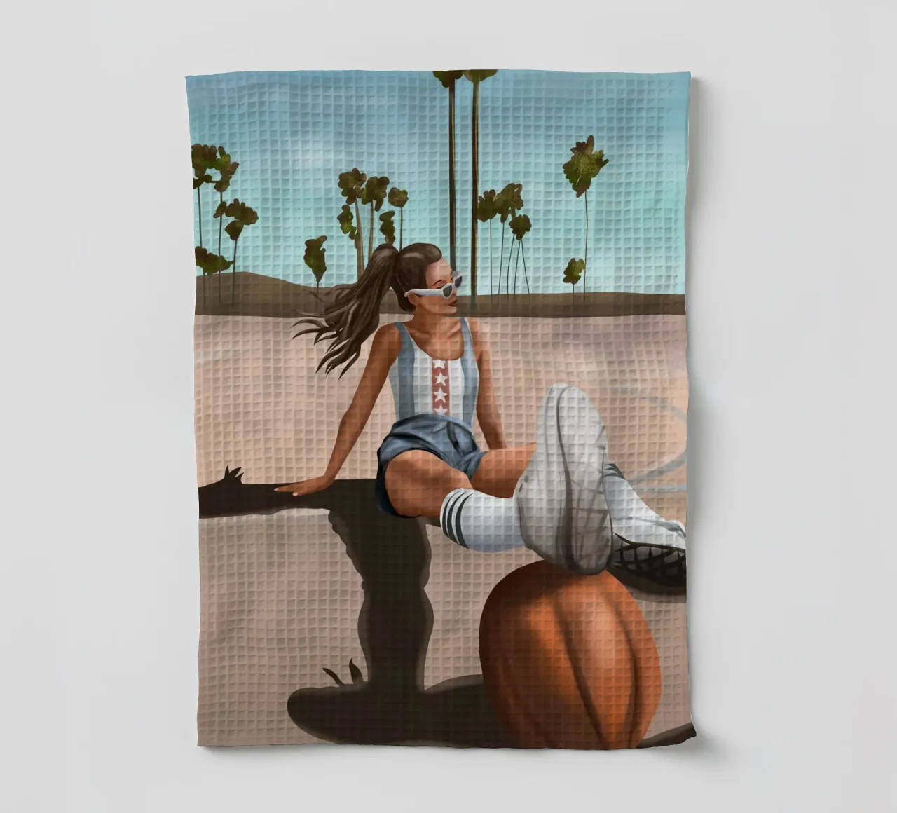 West Coast Vibes canovaccio da cucina da cityart