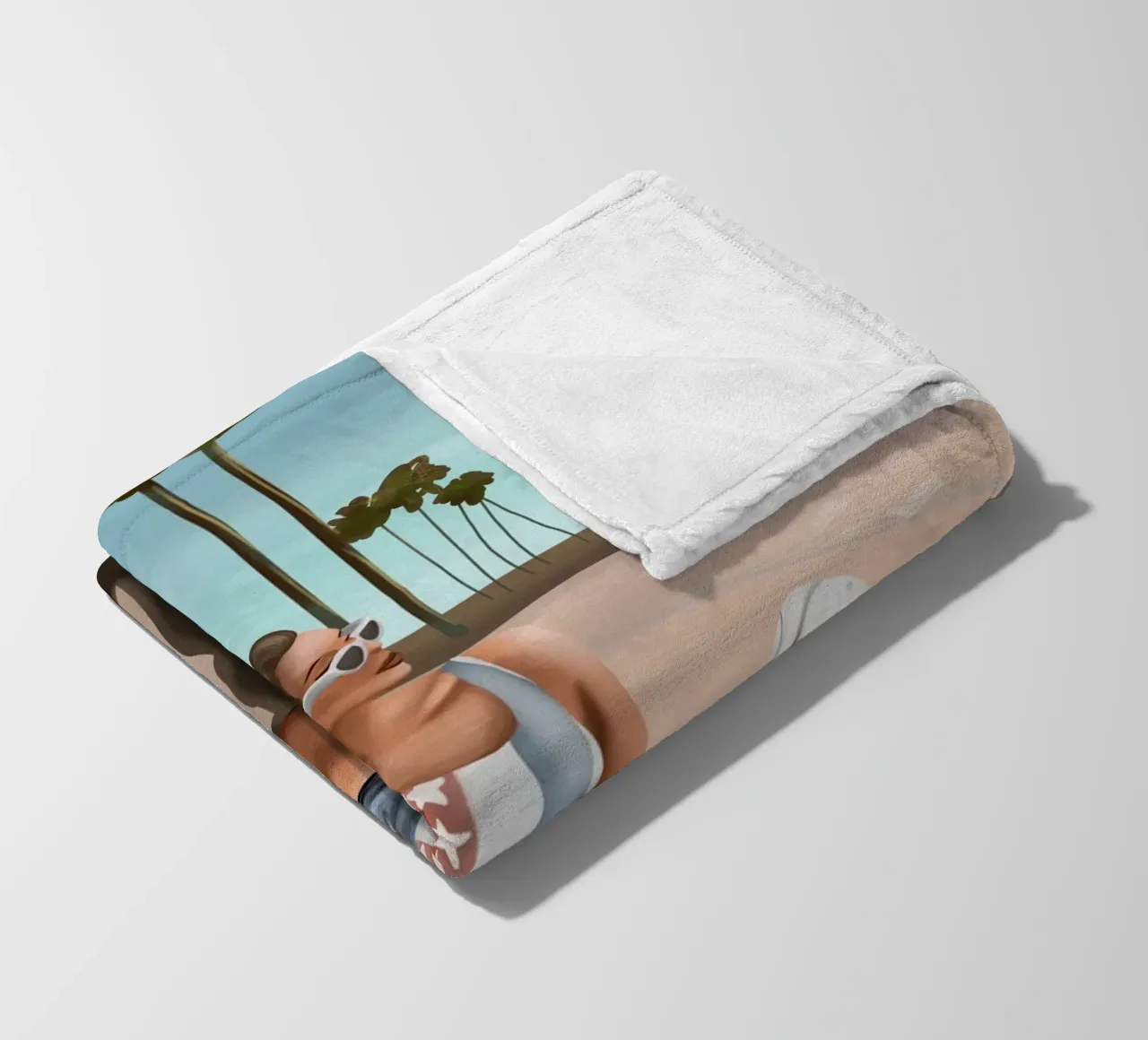 West Coast Vibes coperta in pile da cityart