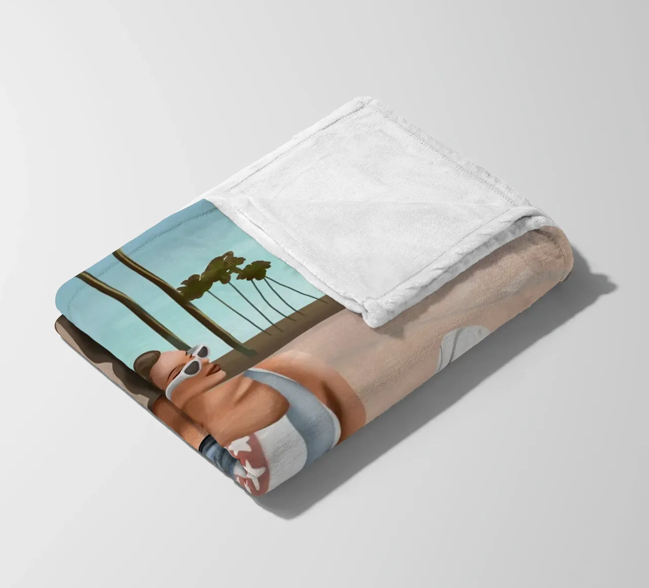 West Coast Vibes coperta in pile da cityart