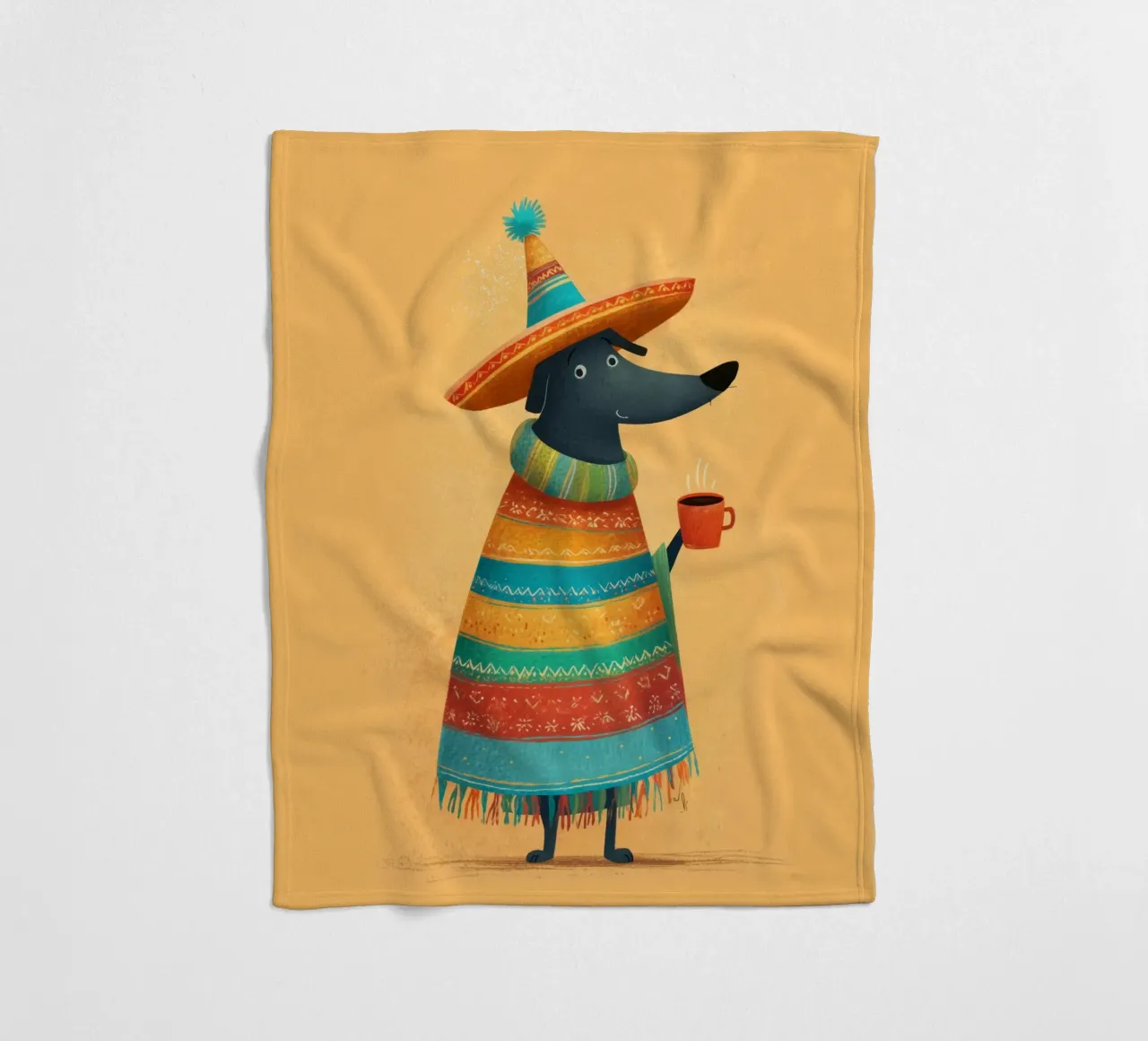 Cocoa Paws coperta in pile da Kiara