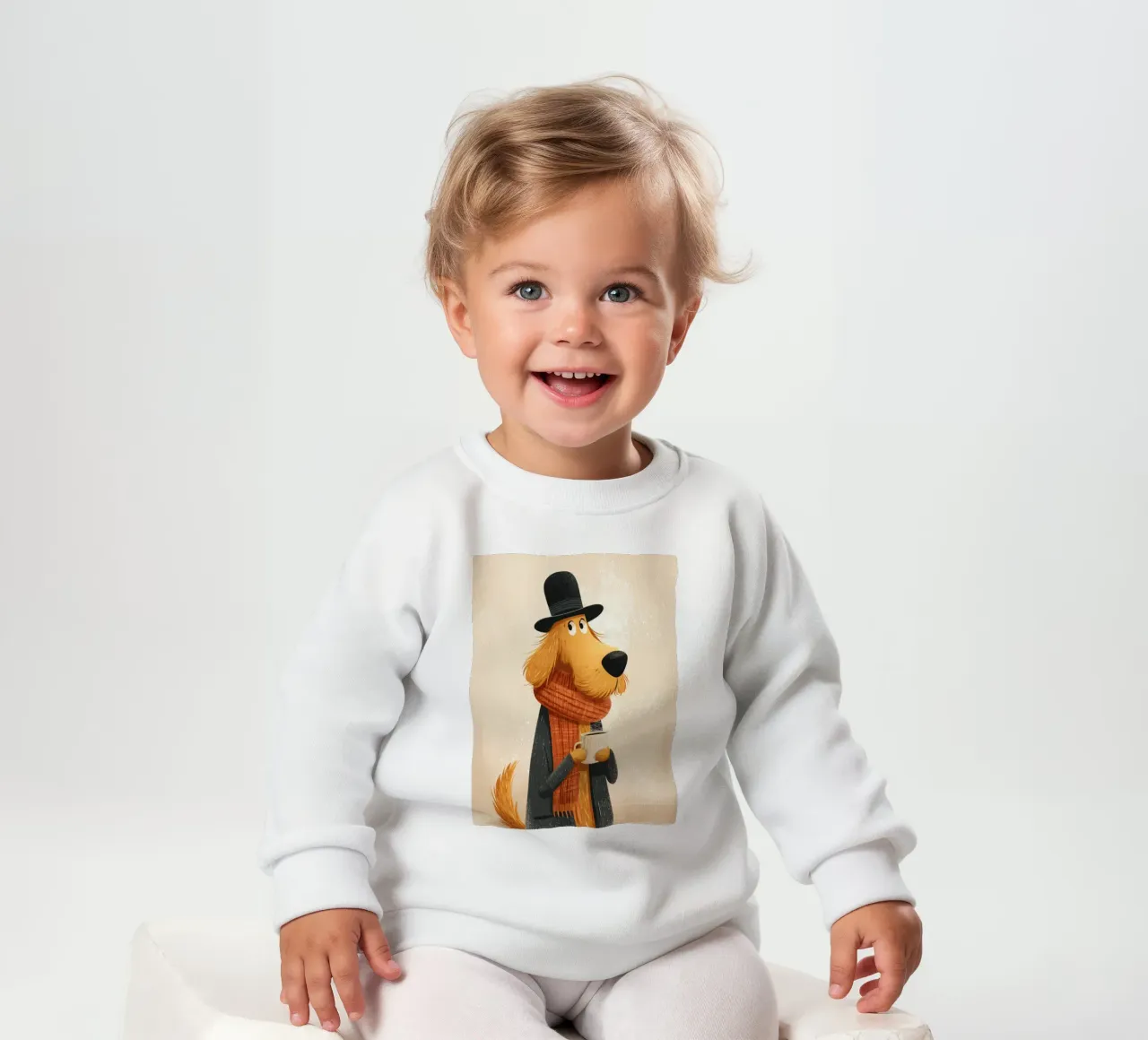 Sir Wiggleton felpa neonato da Kiara