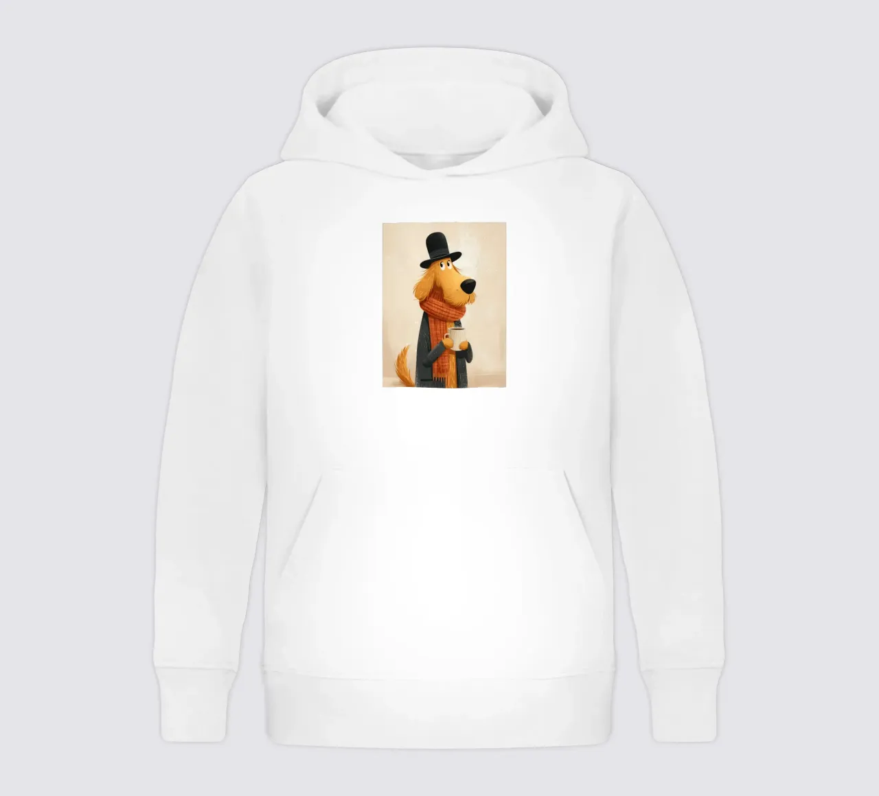 Sir Wiggleton felpa bambino con cappuccio da Kiara