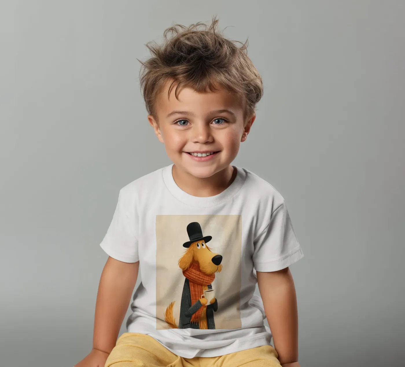Sir Wiggleton t-shirt bambini da Kiara