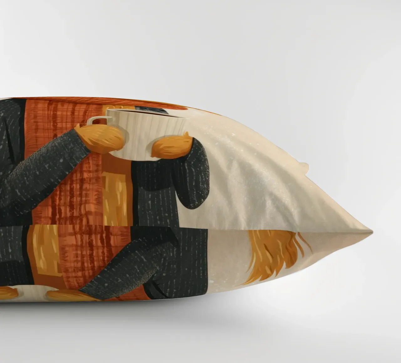 Sir Wiggleton cuscino da Kiara