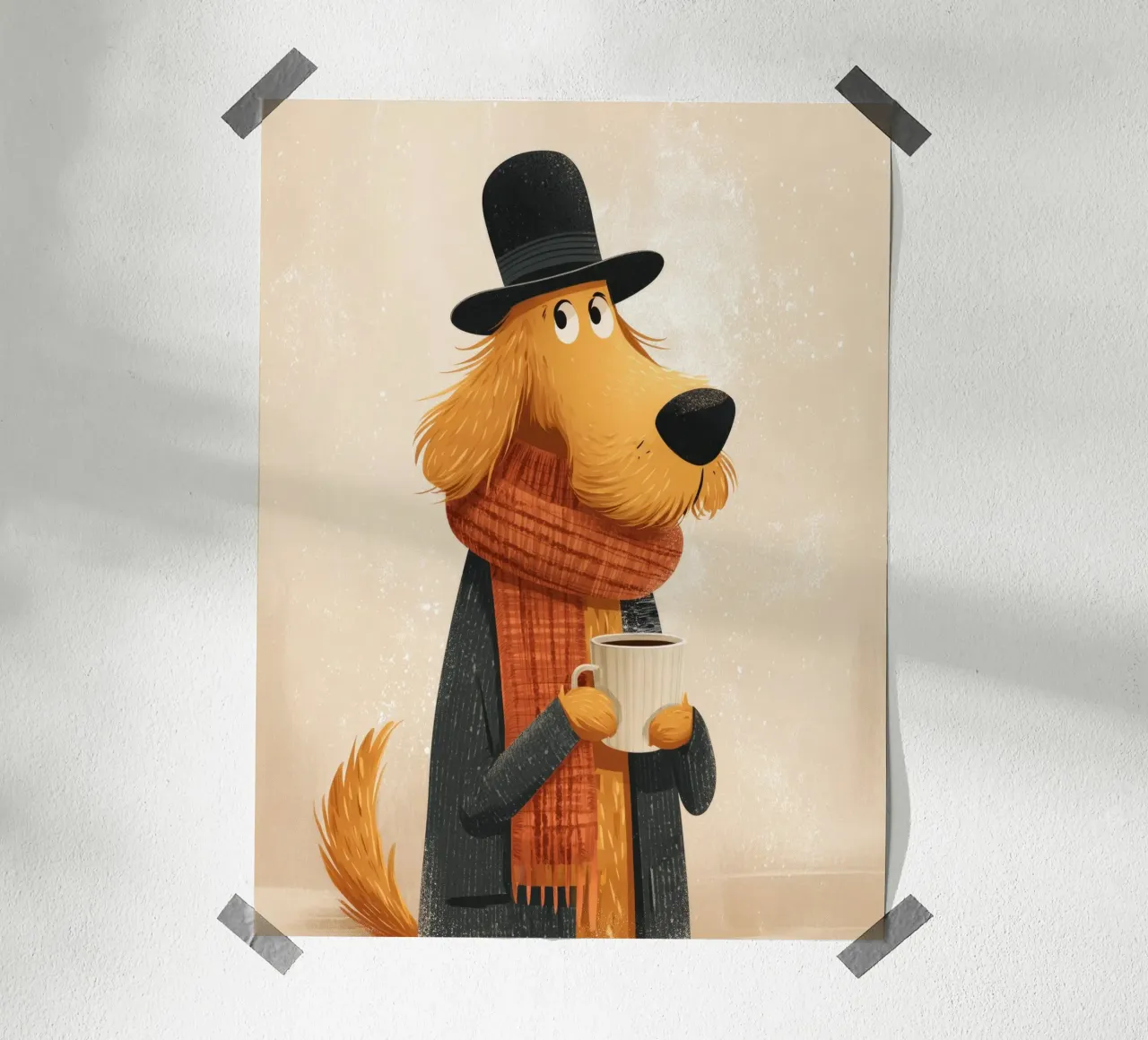 Sir Wiggleton carta hahnemühle da Kiara