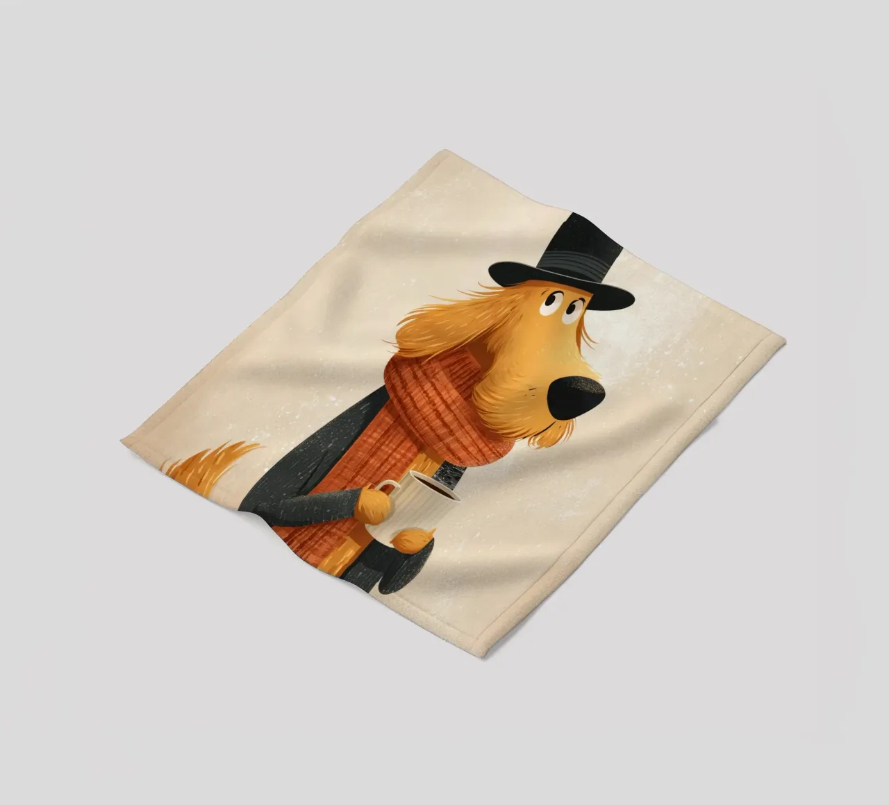 Sir Wiggleton coperta in pile da Kiara