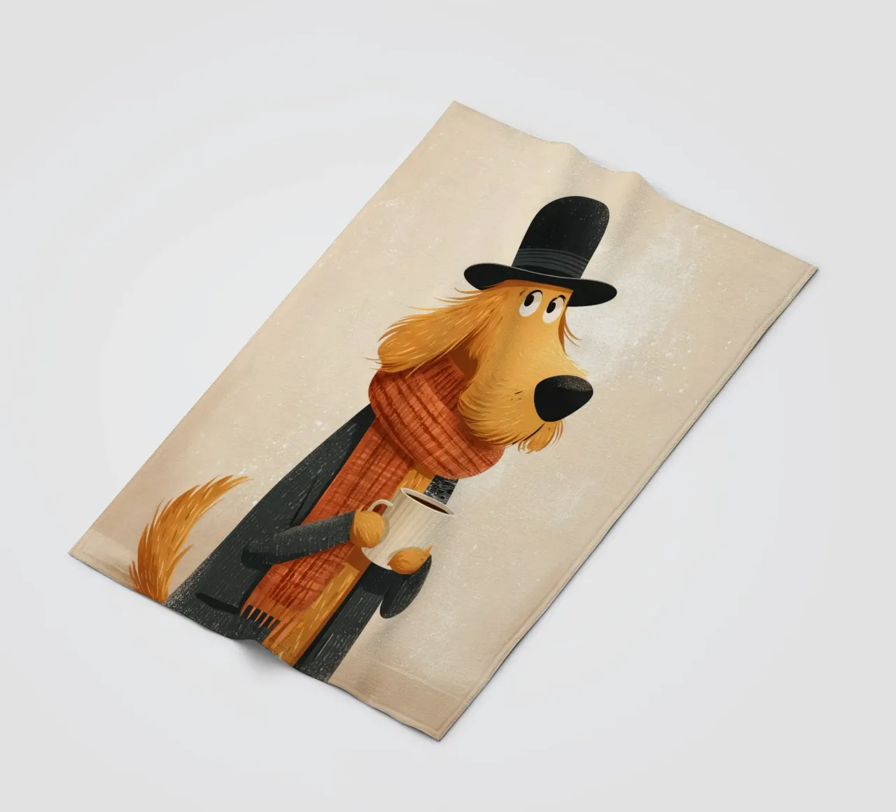 Sir Wiggleton coperta in pile da Kiara