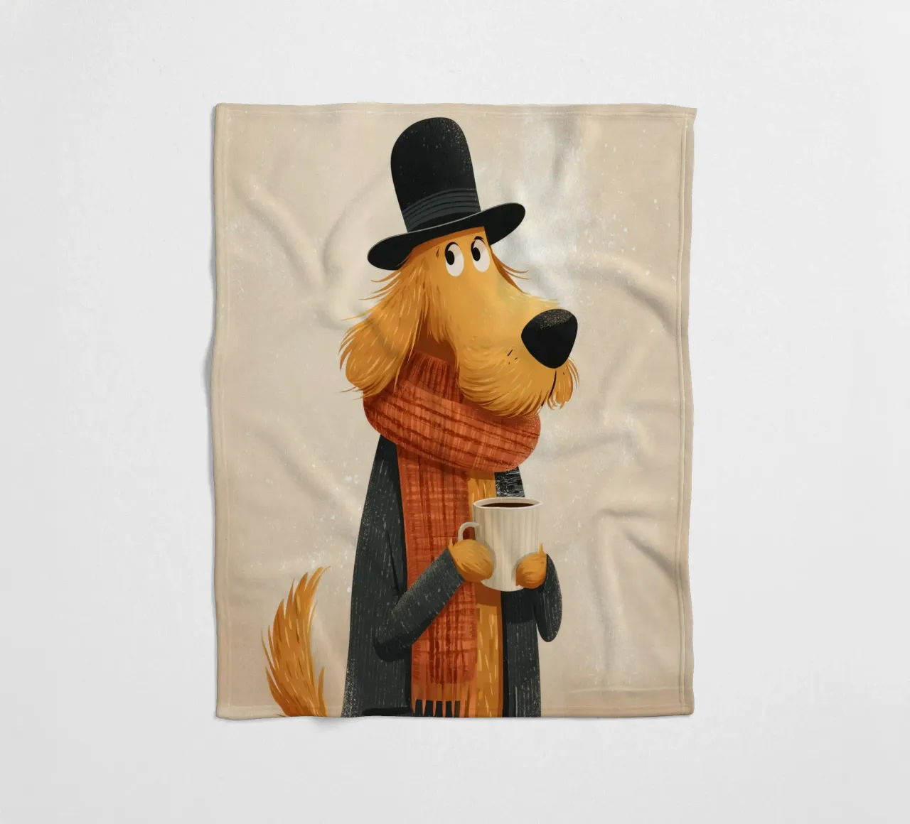 Sir Wiggleton coperta in pile da Kiara