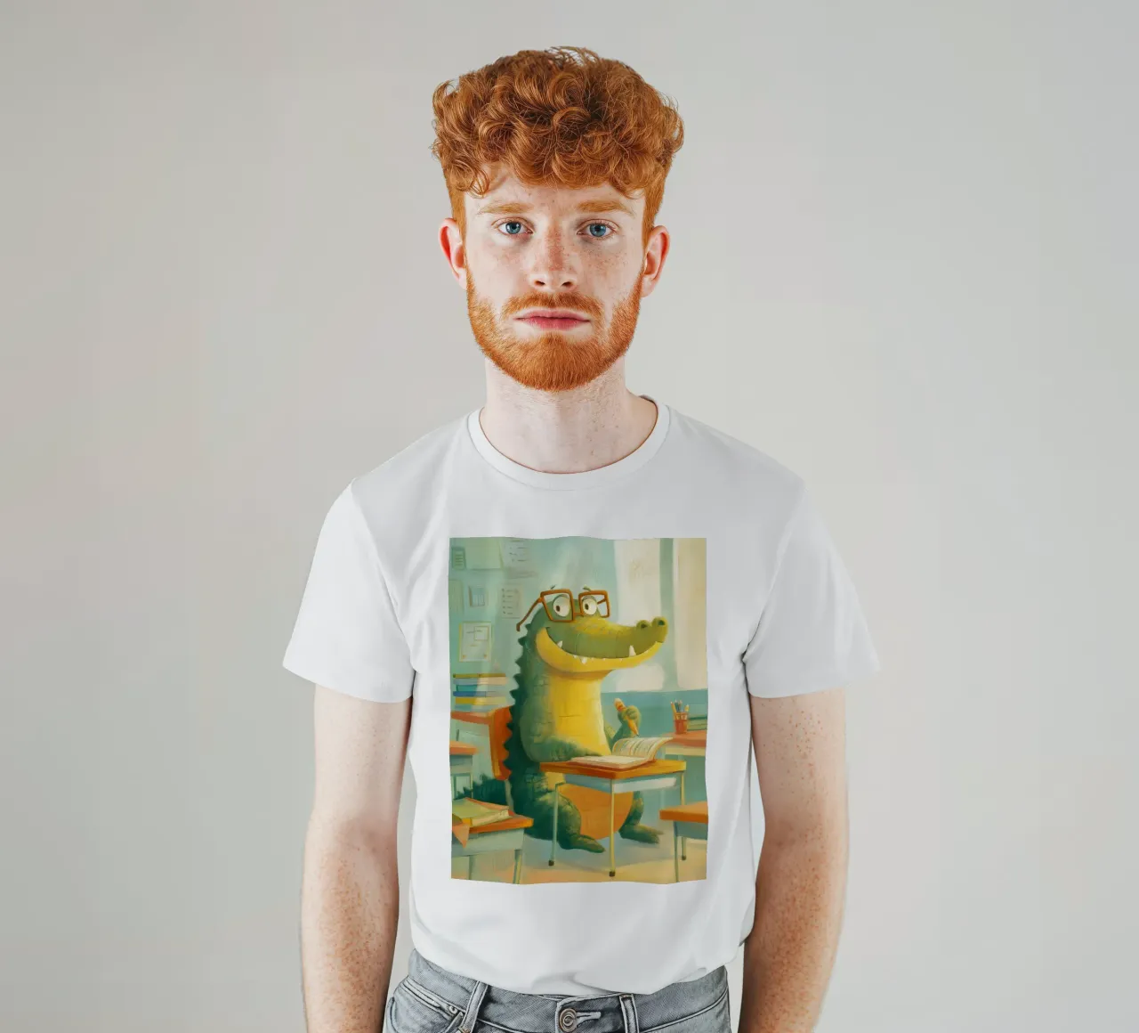 Classroom Crocodile t-shirt da Kiara
