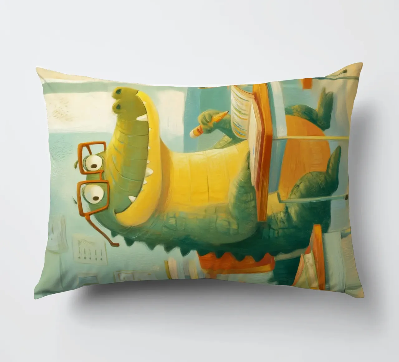 Classroom Crocodile cuscino da Kiara