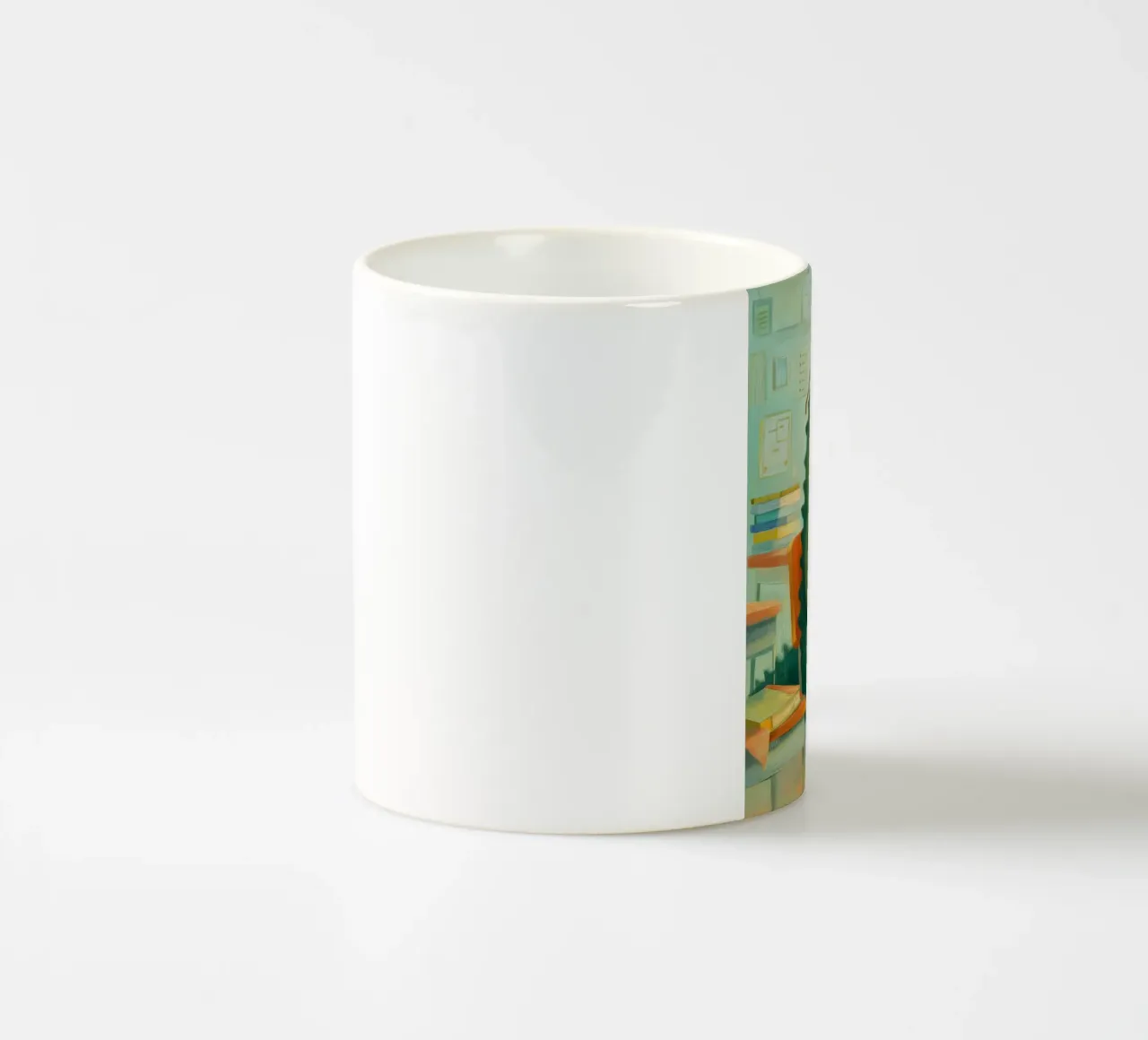 Classroom Crocodile tazza in ceramica da Kiara