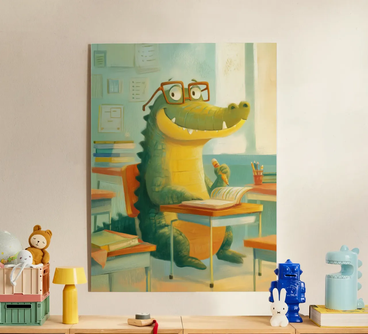 Classroom Crocodile plexiglass da Kiara