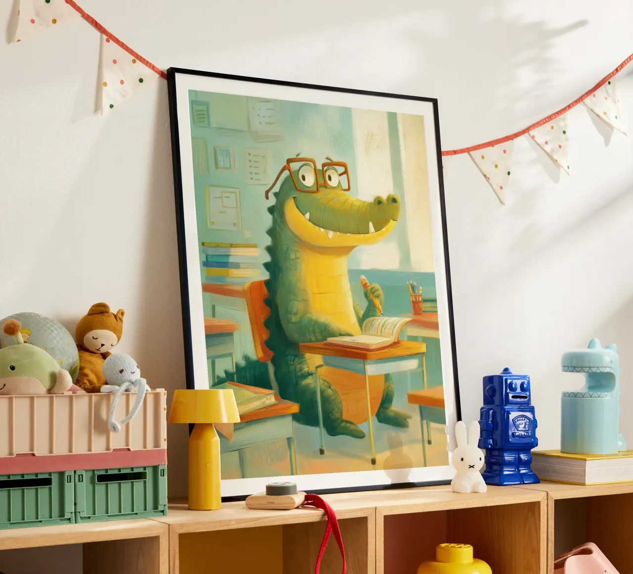 Classroom Crocodile carta hahnemühle da Kiara