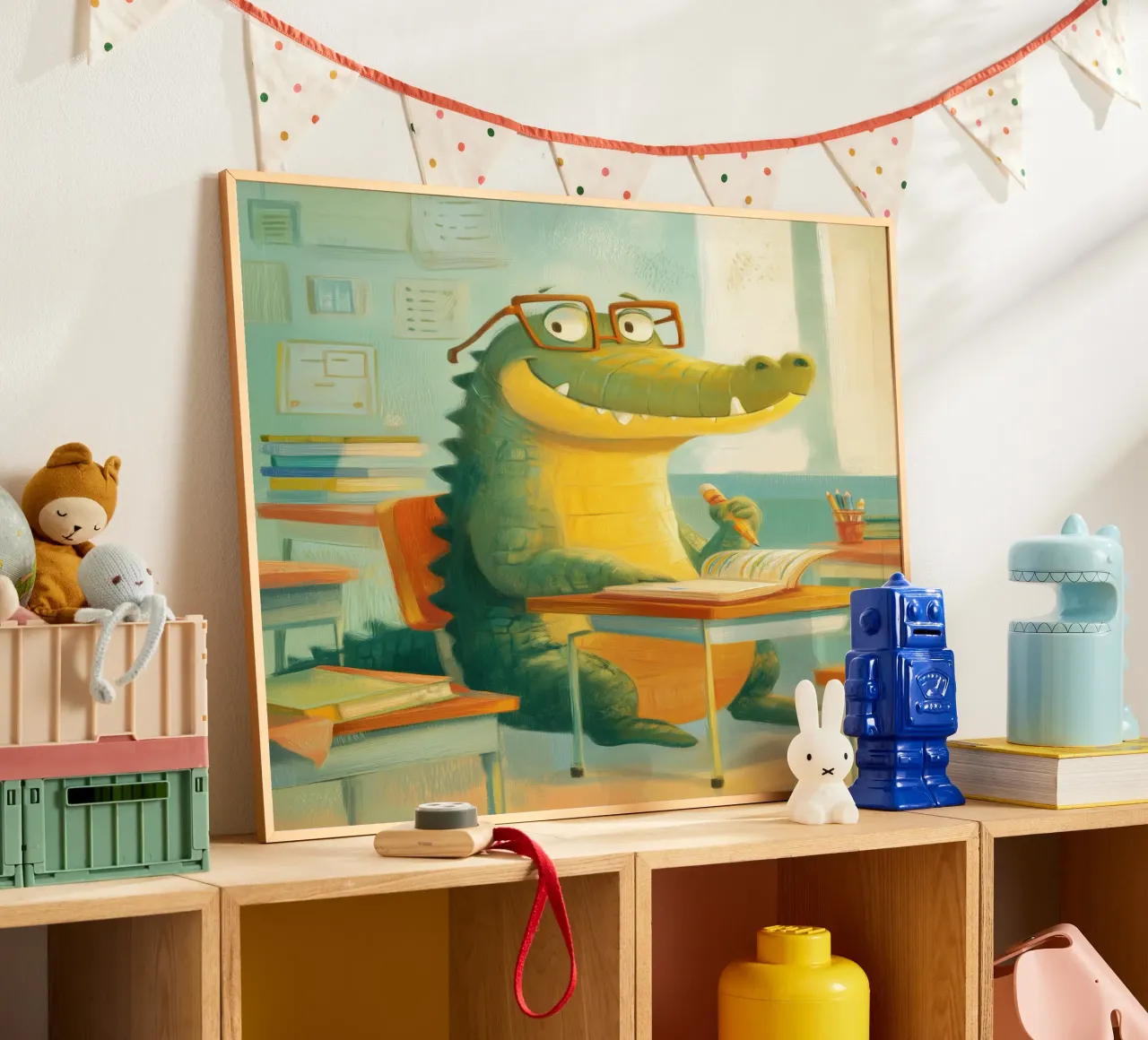Classroom Crocodile carta hahnemühle da Kiara