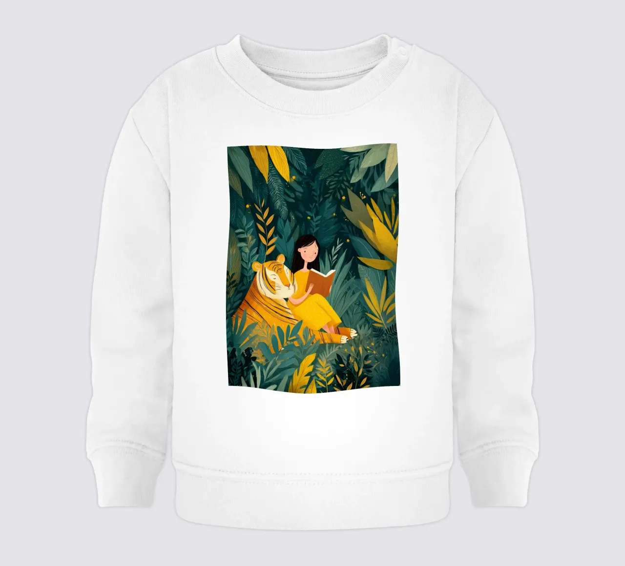 Jungle Storytime felpa neonato da Kiara