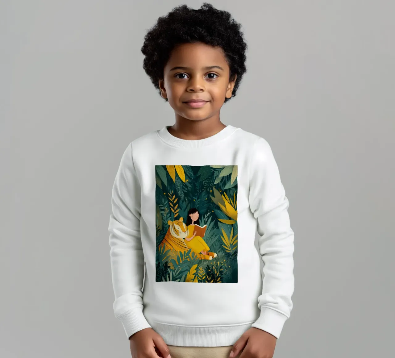 Jungle Storytime felpa bambino da Kiara