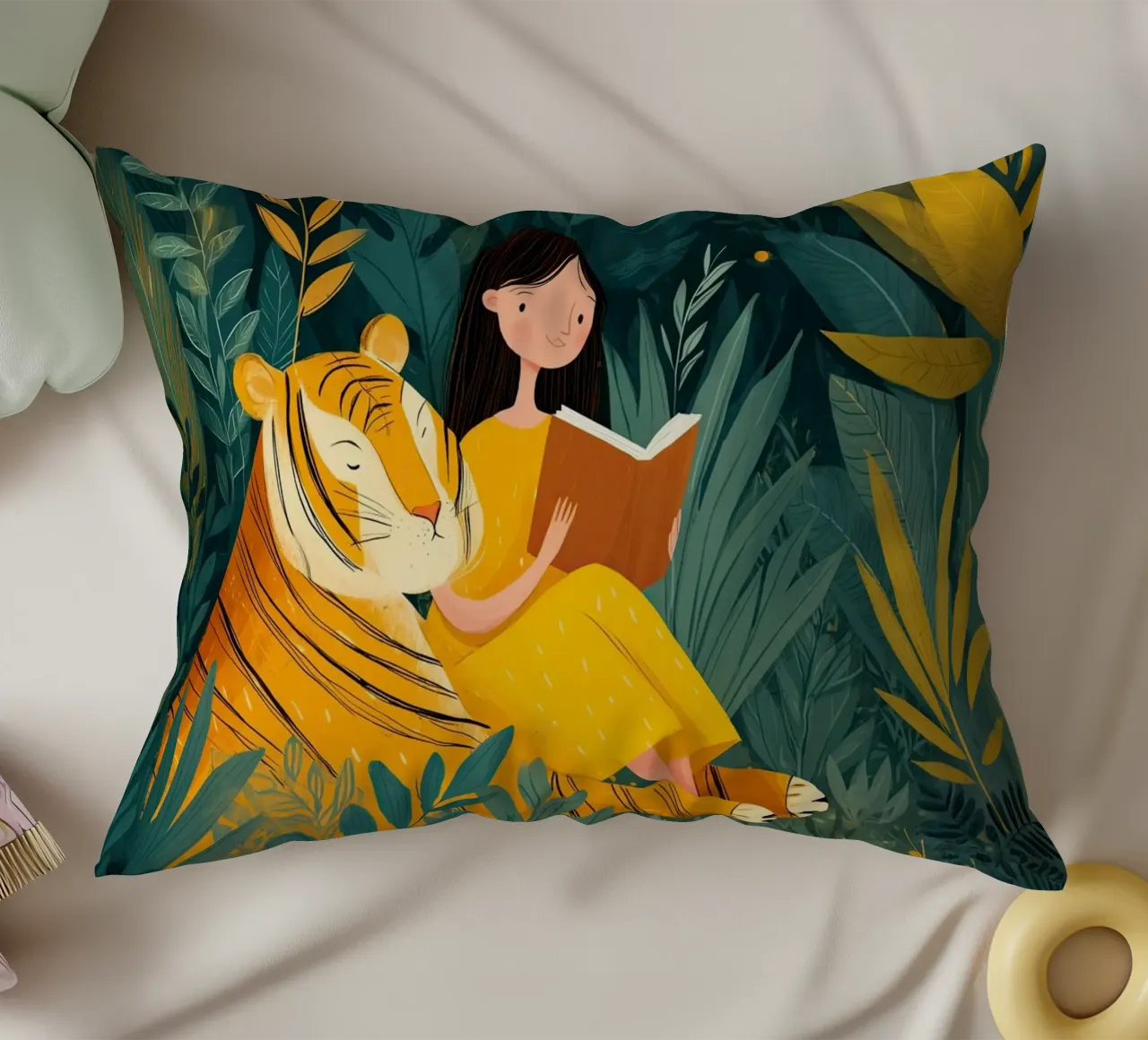 Jungle Storytime cuscino da Kiara