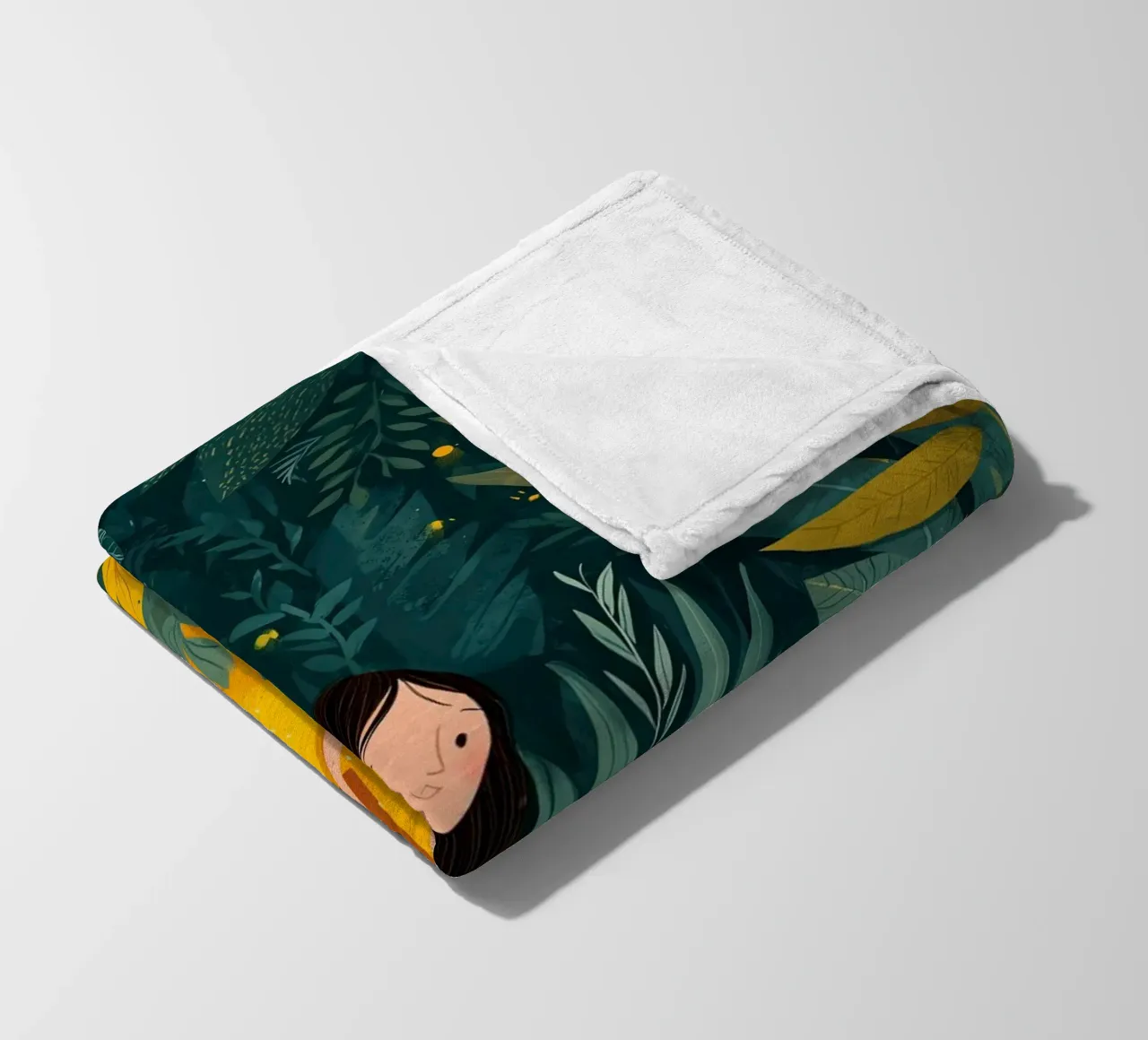 Jungle Storytime coperta in pile da Kiara