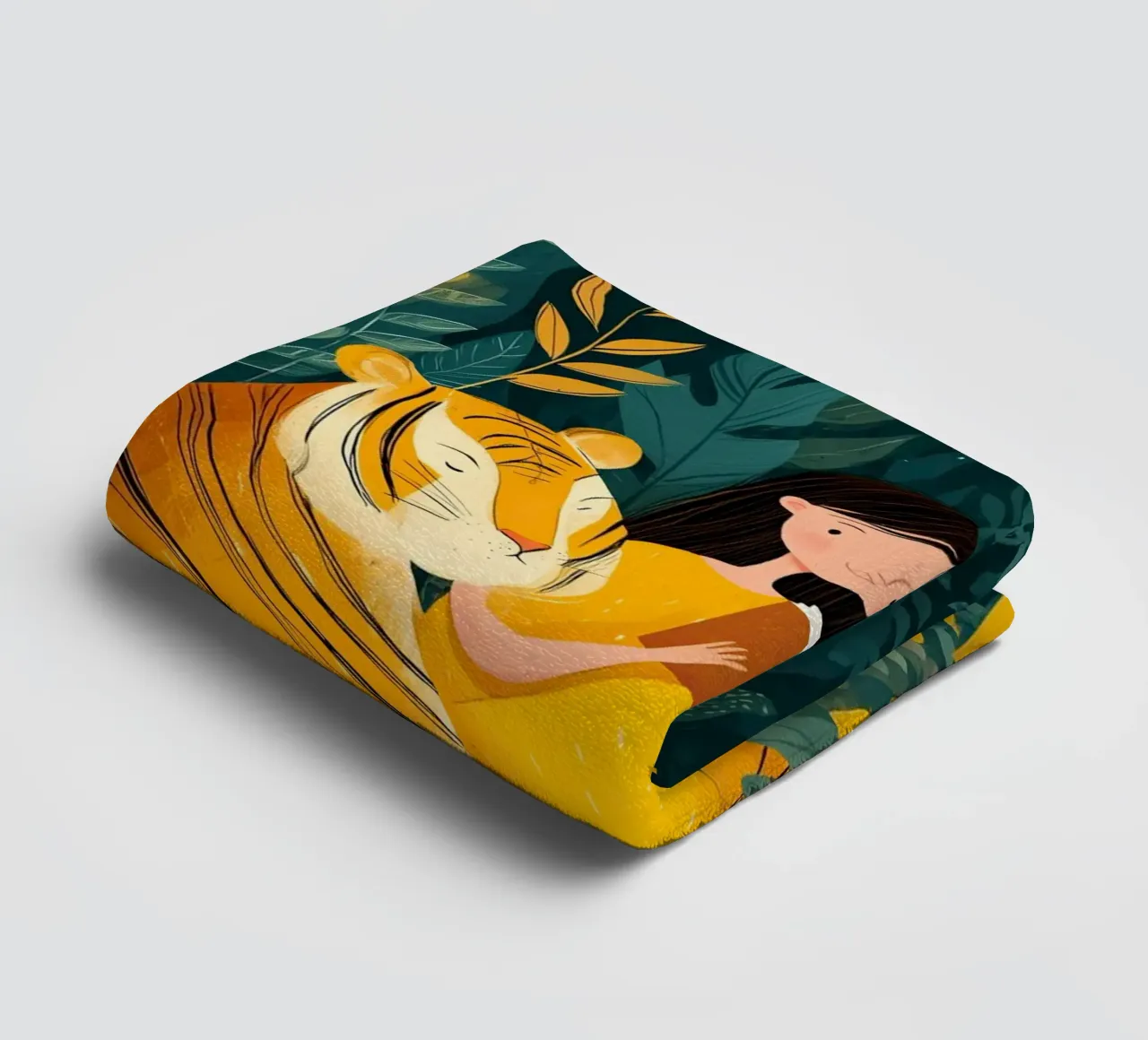 Jungle Storytime asciugamano da bagno da Kiara